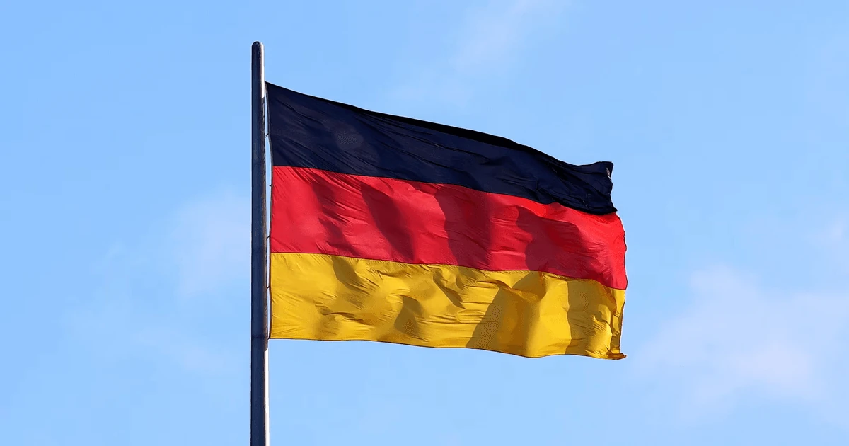 Прапор Німеччини як ілюстрація до угоди Баден-Вюртемберга з Україною